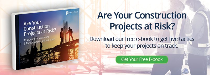 Construction project at risk ebook