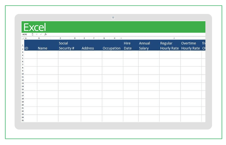 activity calendar excel template