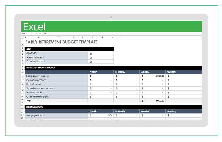 how to make a business budget plan on excel