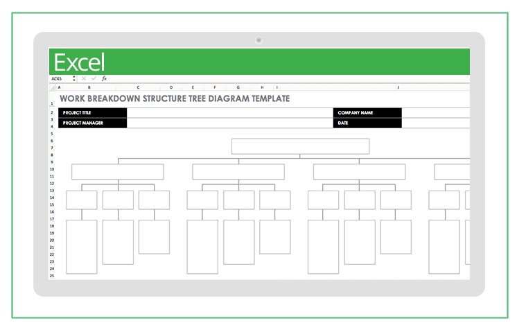 Resource Breakdown Structure Template Excel