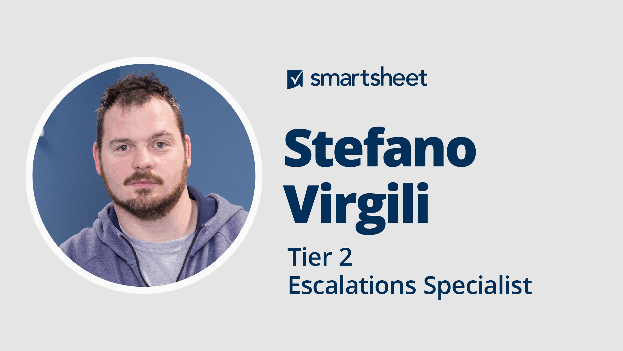 Headshot of Stefano Virgili Tier 2 Escalations Specialist