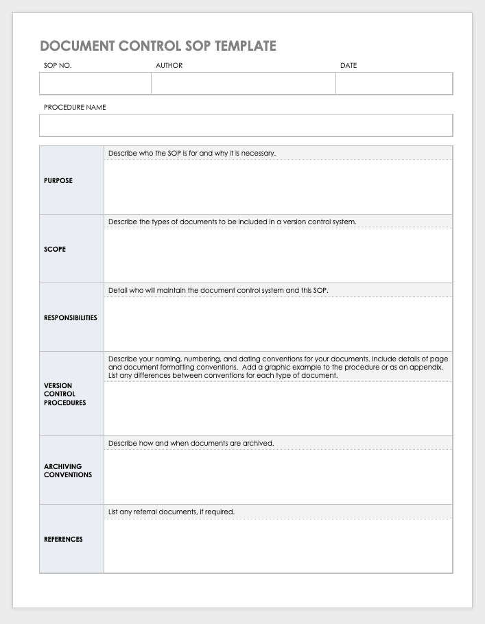 standard-operating-procedure