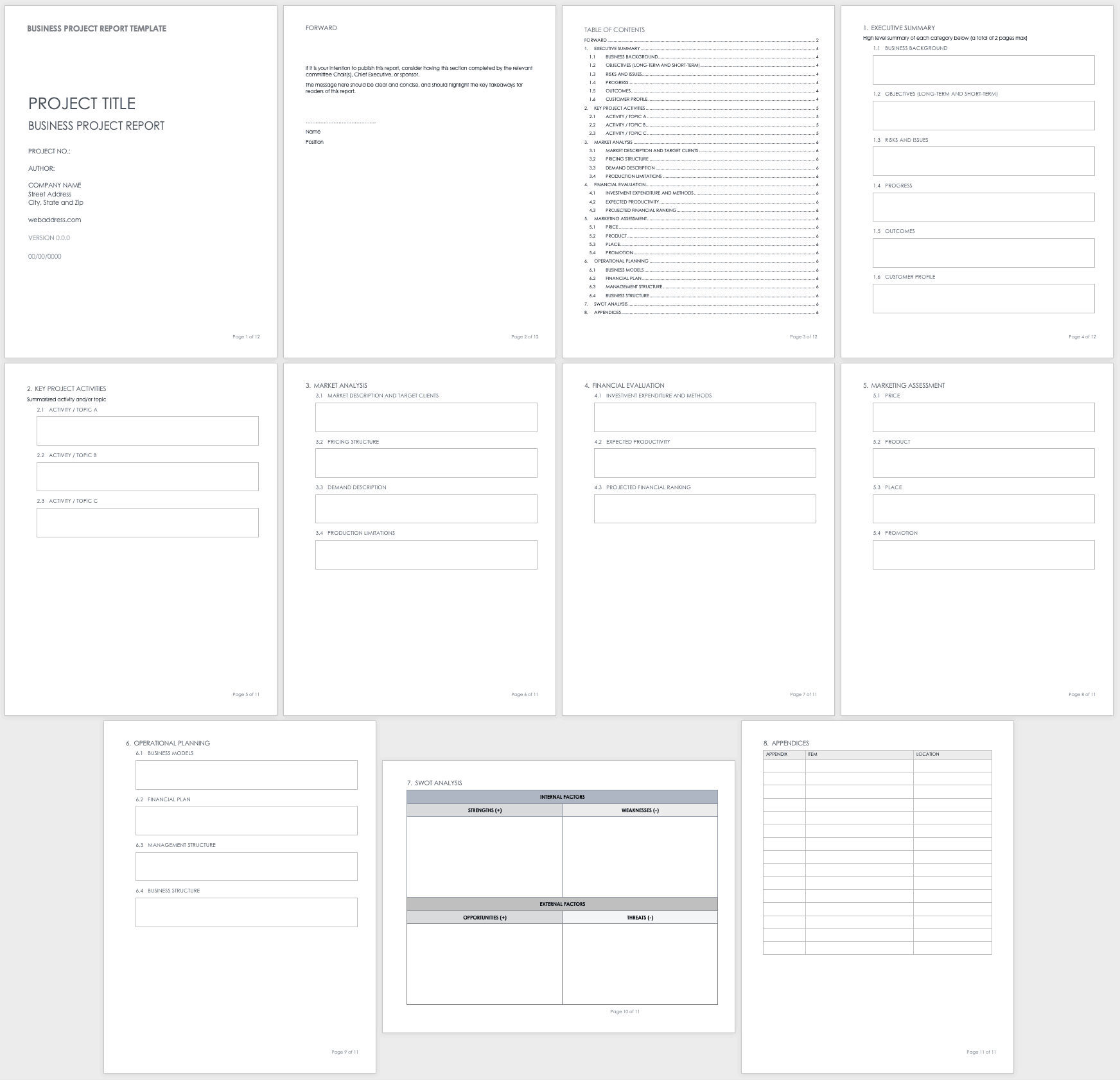 Progress Report Template Word from www.smartsheet.com