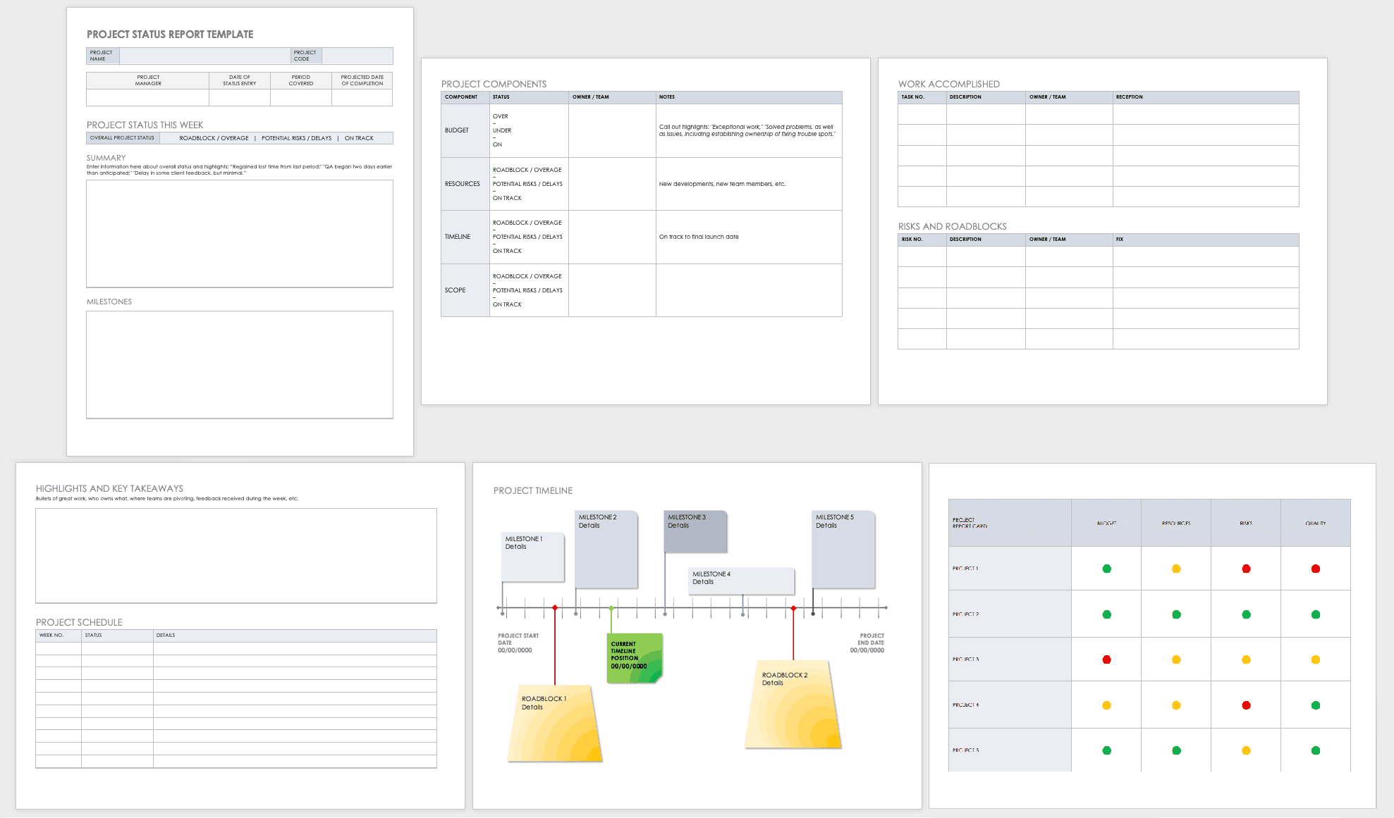 Free Project Report Templates  Smartsheet With Simple Project Report Template