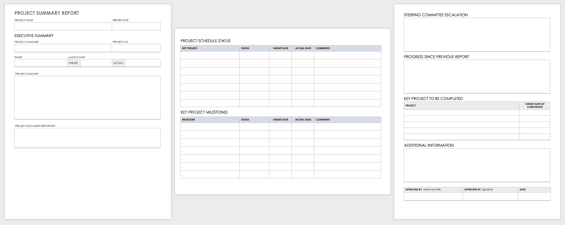 Free Project Report Templates  Smartsheet With Regard To Simple Project Report Template