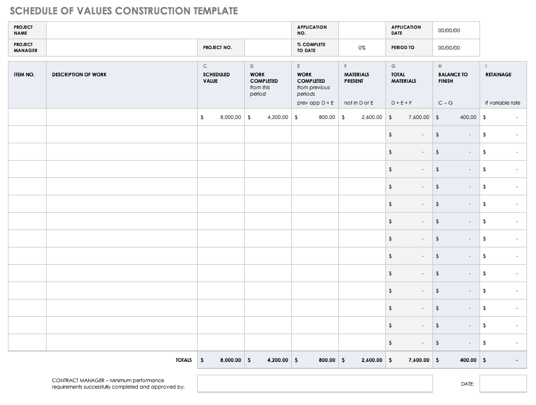 construction-schedule-of-values-template-free-printable-template