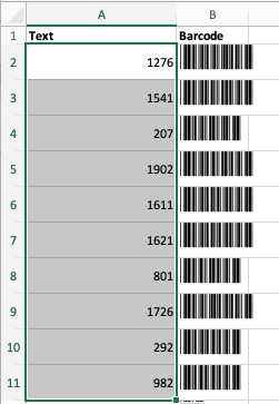 How To Create A Barcode In Excel Smartsheet