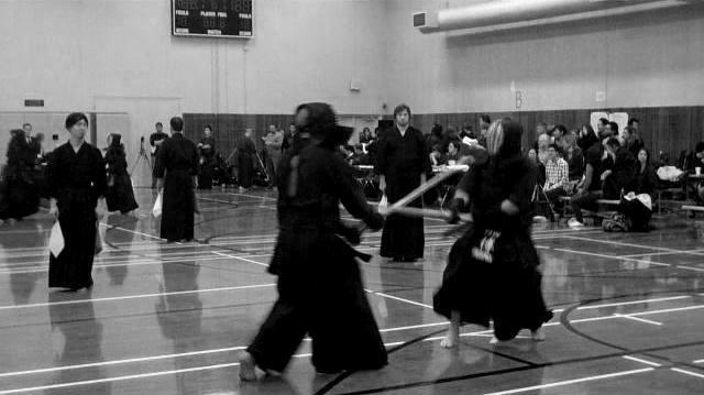 Image of Client Development Manager Mark Frederick practicing Kendo