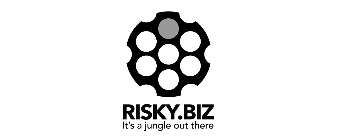 Logo for the Risky Business podcast