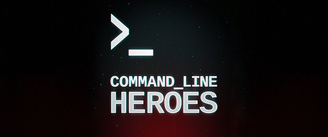 Logo for Command Line Heroes podcast