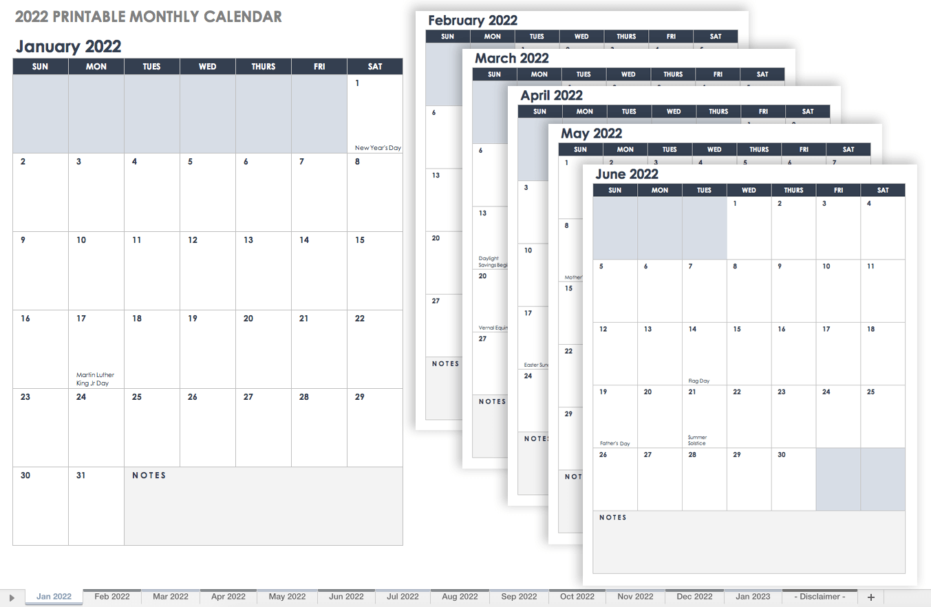 free google calendar templates smartsheet