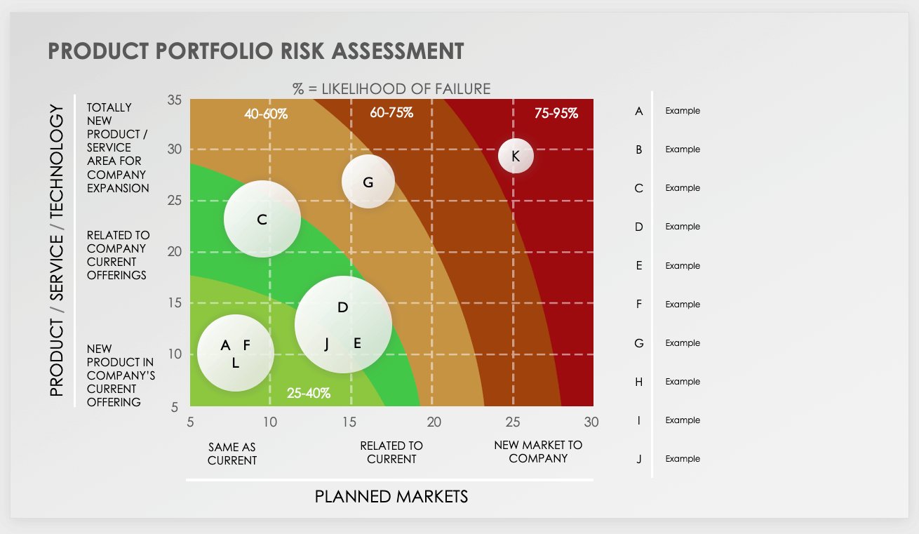 Product Portfolio Risk Assessment Template