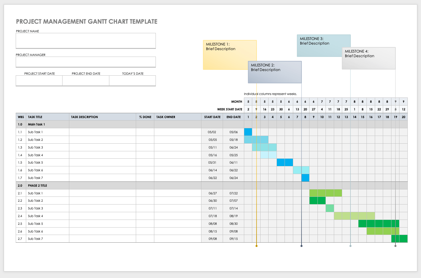 ms word chart templates