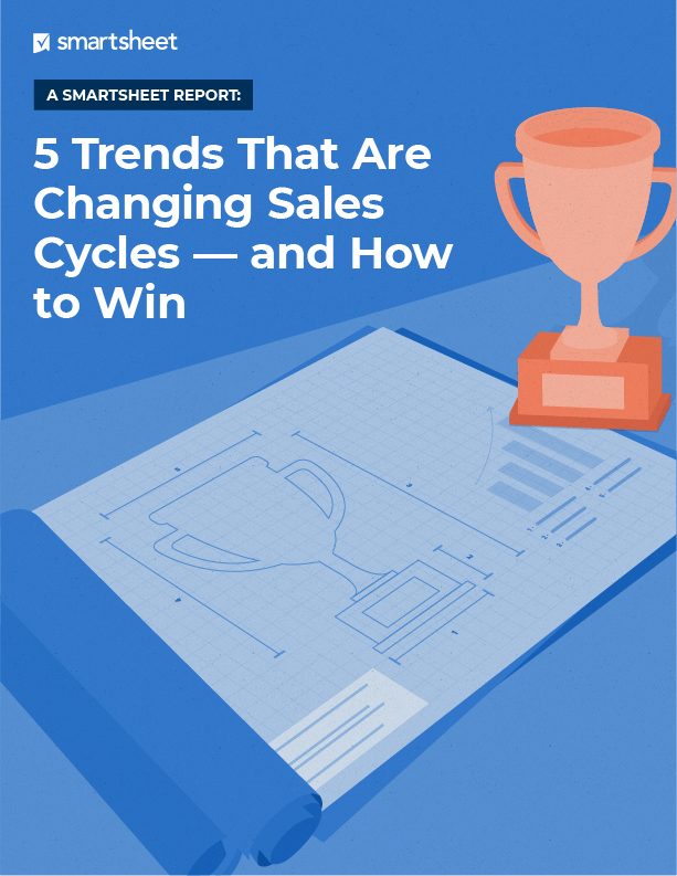 Cover page illustration: Trophy and blueprints