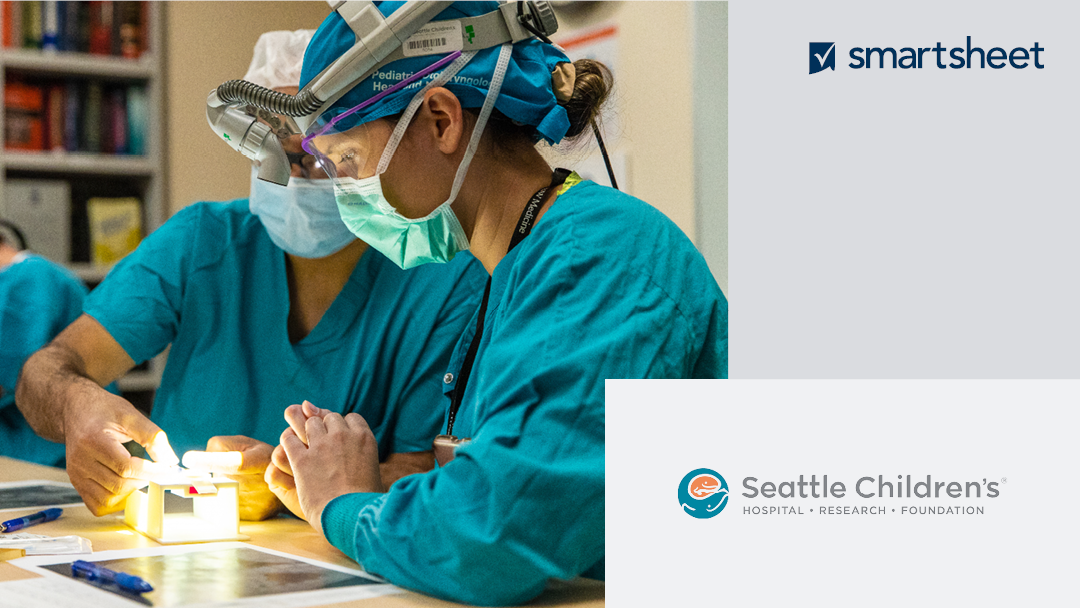 O Hospital Infantil de Seattle usa o Smartsheet para expandir a