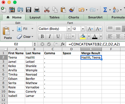 kutools excel formula to move data columns into rows