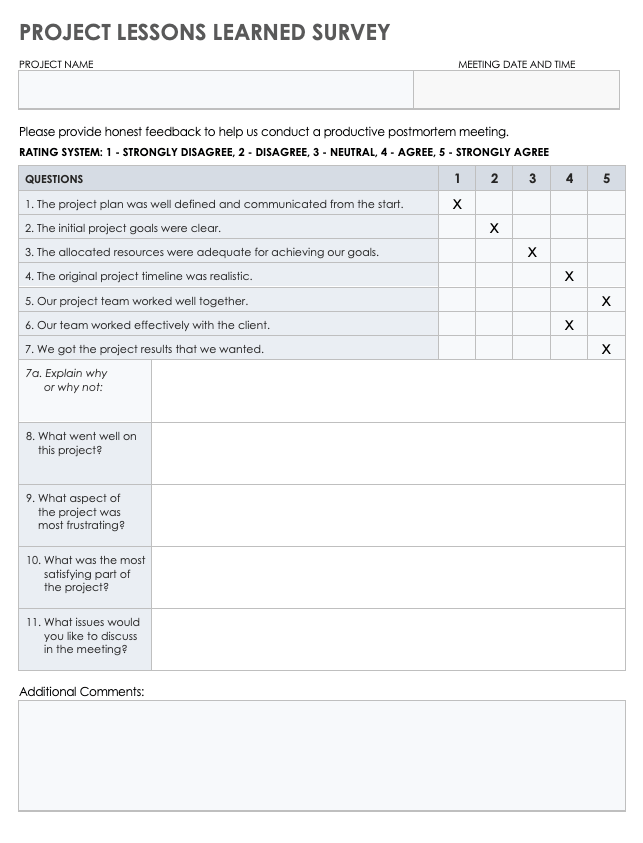 Lessons Learned, Lessons Learned system