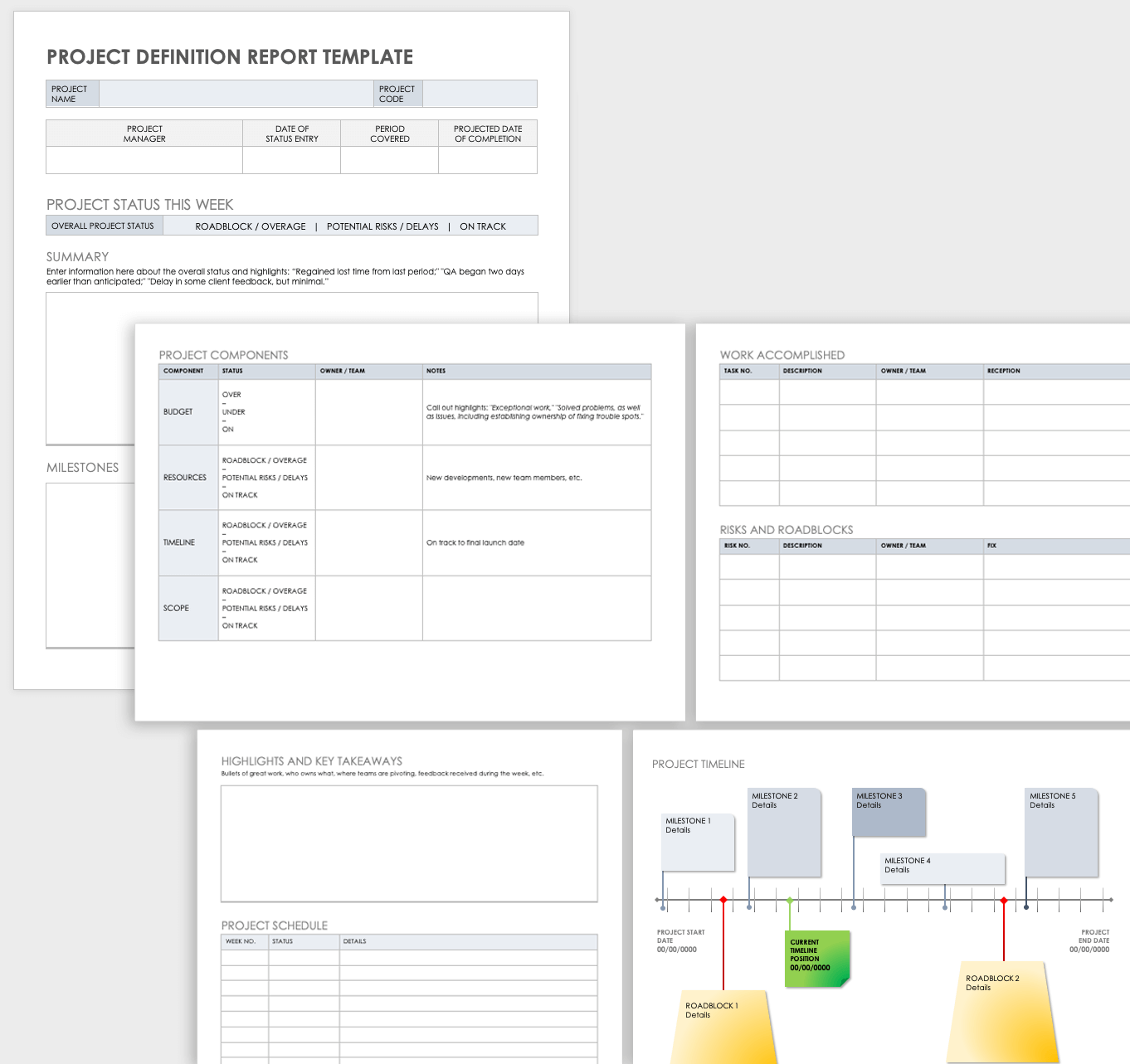 Project Definition Report Template