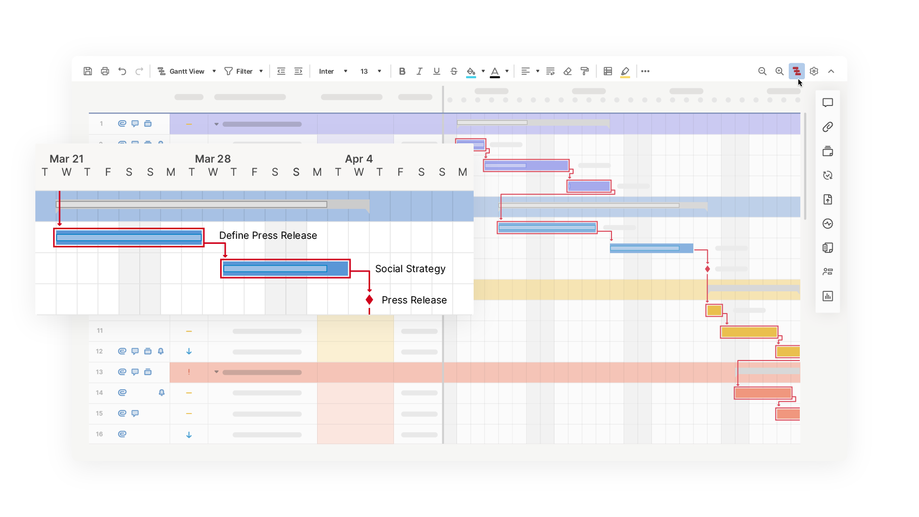 Gantt Chart Software by Smartsheet | Manage Timelines & Dependencies