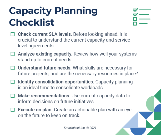 Capacity Planning Checklist