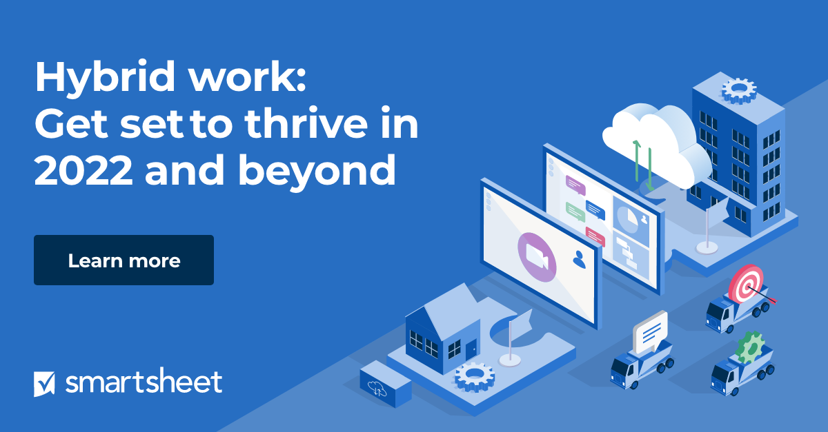 Hybrid work: Get set to thrive in 2022 and beyond 