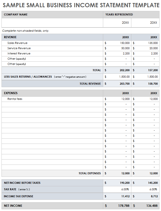 Income Statement Formats - What Is It, Format in Excel