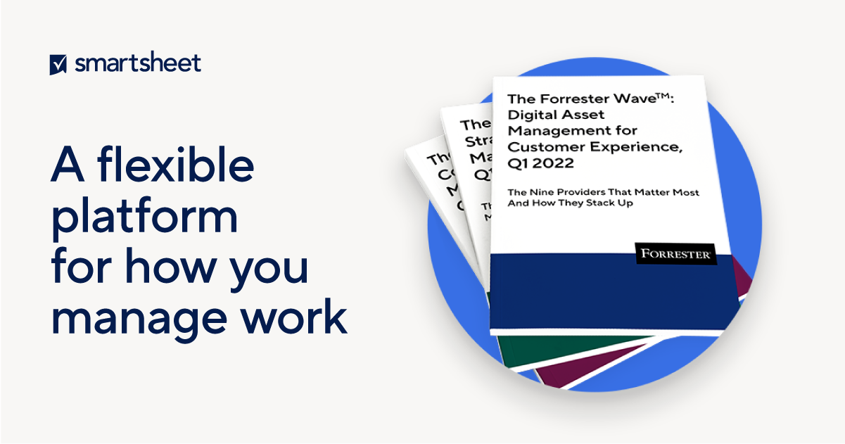 The Forrester Wave™ Reports Smartsheet