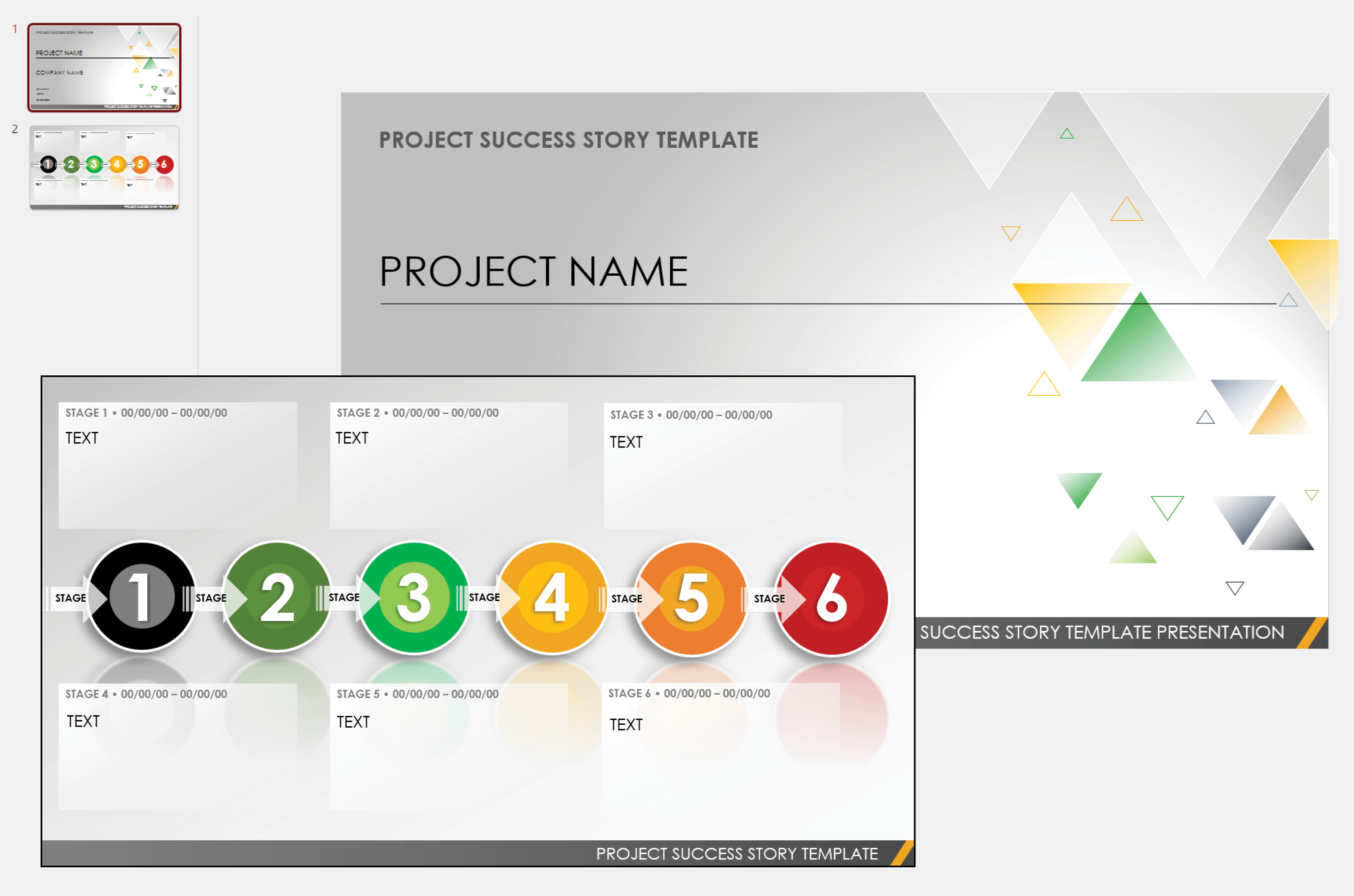 Project Success Story Template