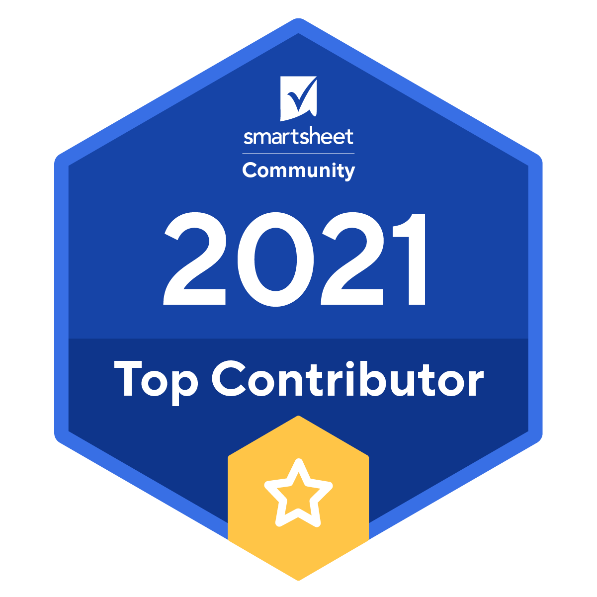 Top Contributor Community Badge (Annual)