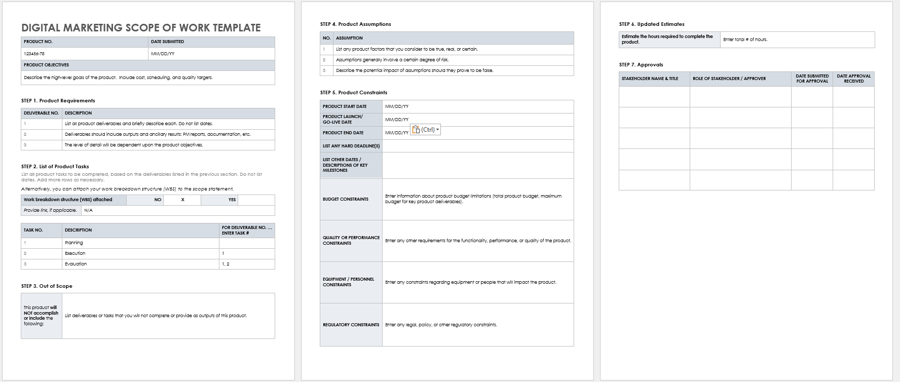 free-scope-of-work-templates-smartsheet