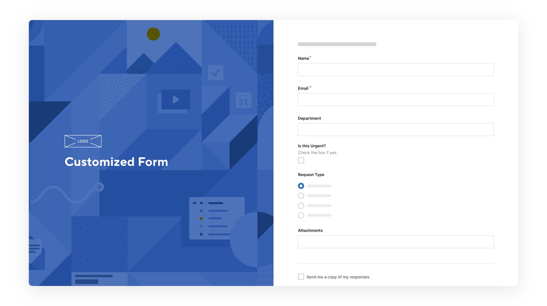 customized form smartsheet
