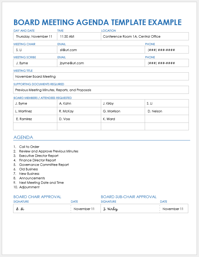 free-board-meeting-agenda-templates-smartsheet