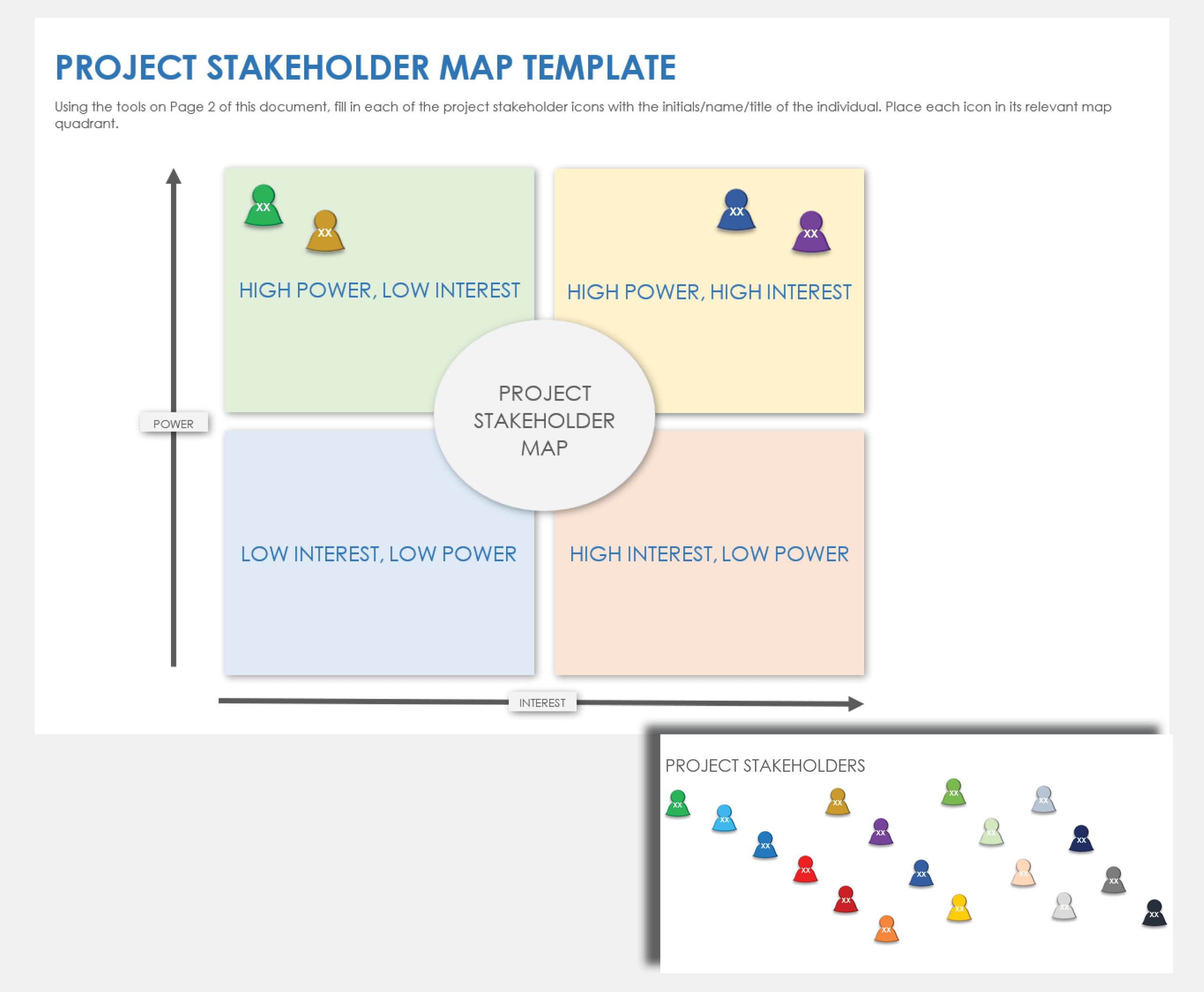 Free Stakeholder Mapping Templates