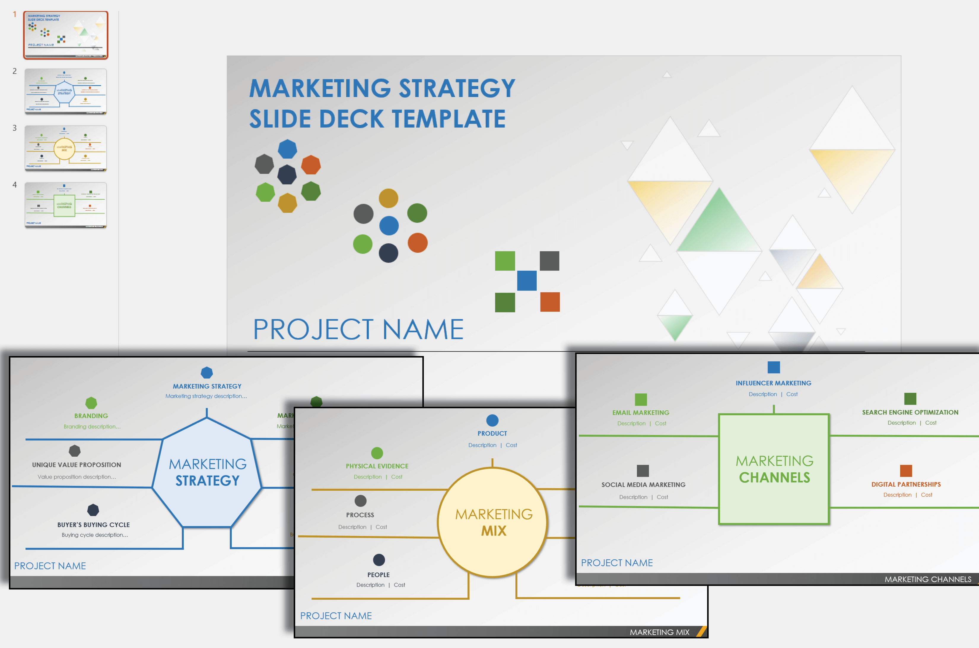 Marketing Strategy Slide Deck Template