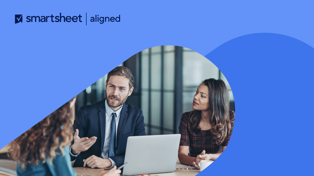 Smartsheet Aligned is a program to recognize solutions partners, referral partners, and system integrators with functional and industry specializations