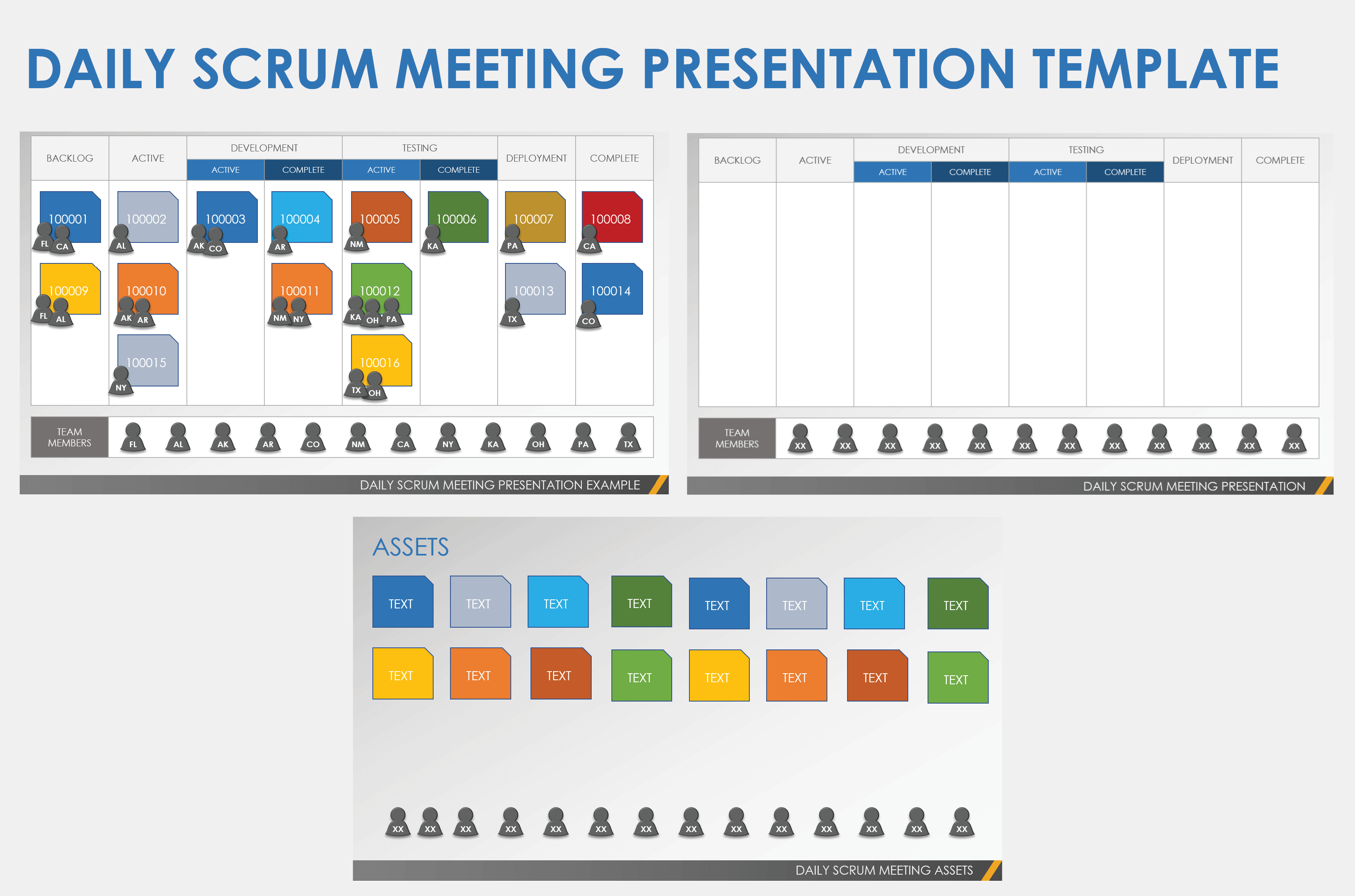 Daily Scrum Meeting Presentation Template