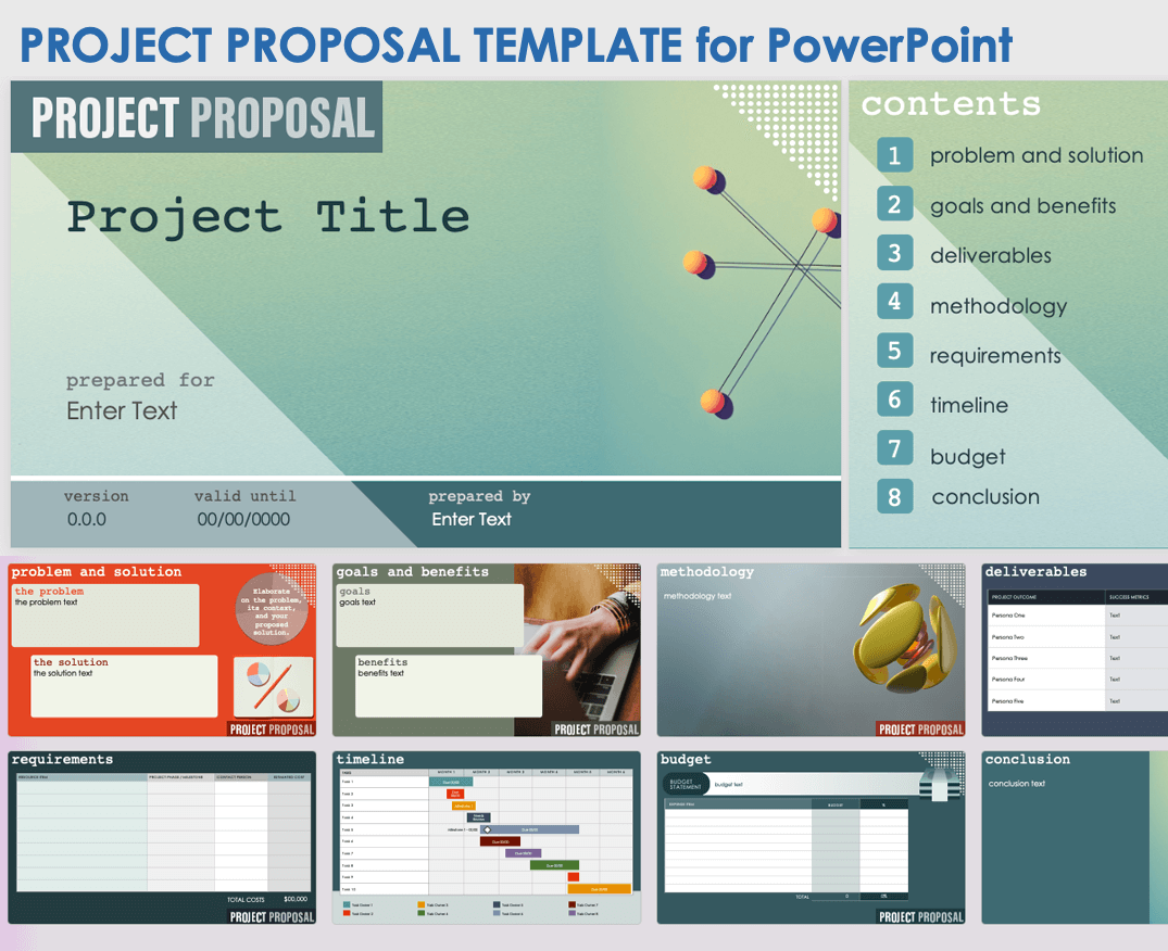 Project Proposal Template for PowerPoint