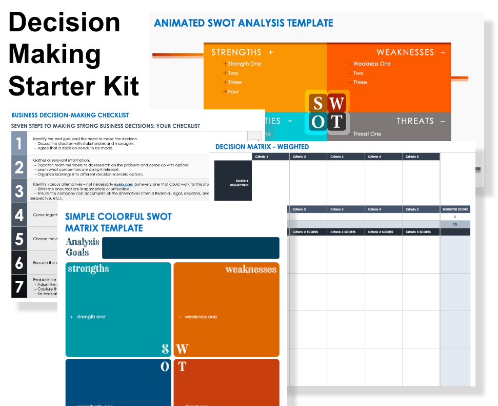 Decision Making Starter Kit