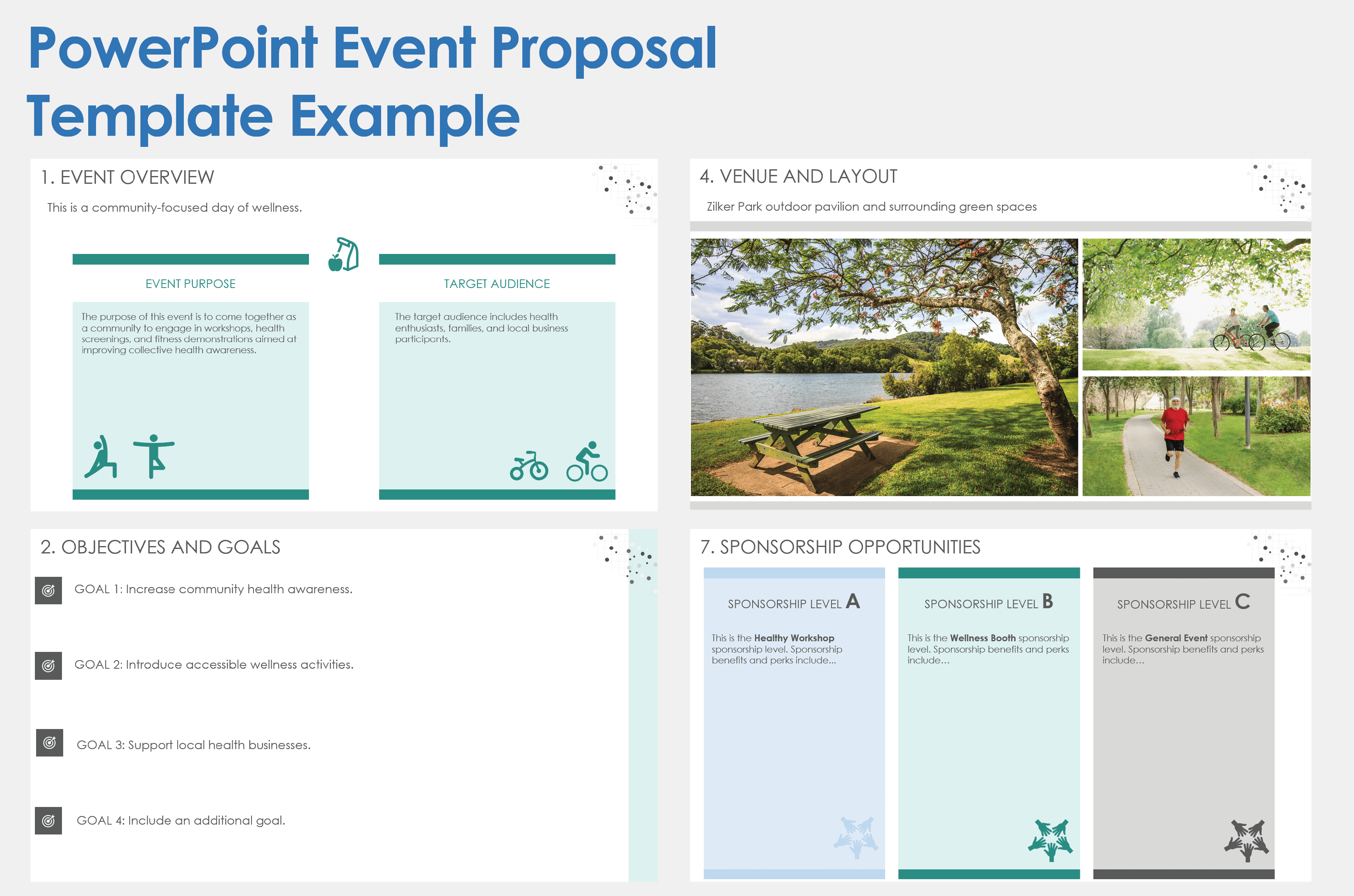 Powerpoint Event Proposal Template