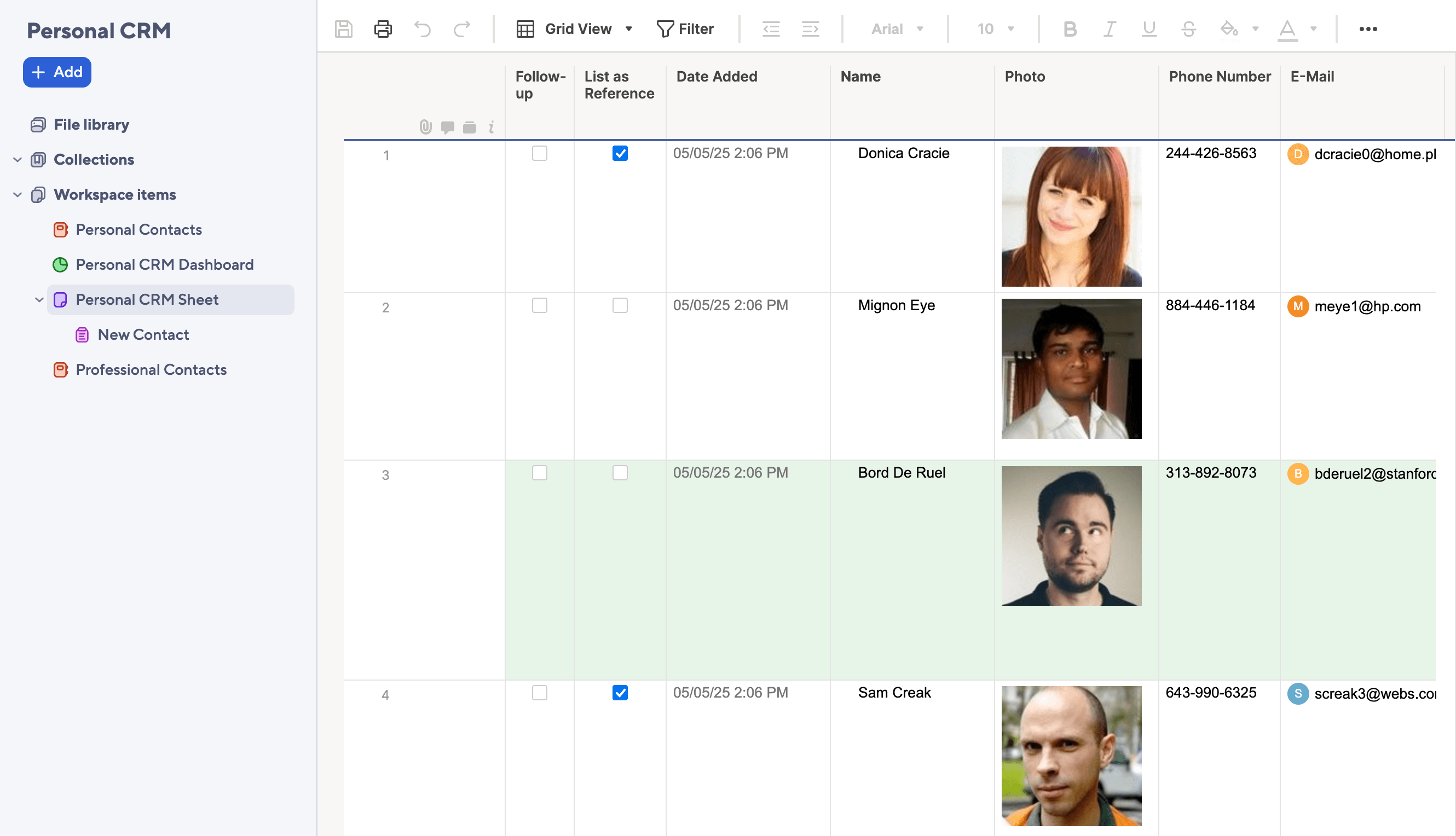 Smartsheet CRM Overview