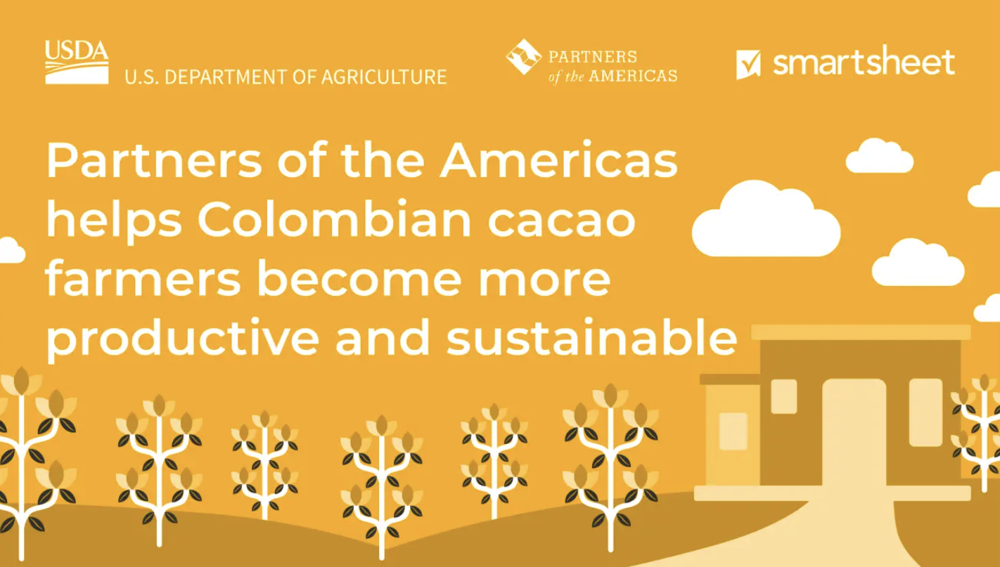 Partners of the Americas and Smartsheet Illustration