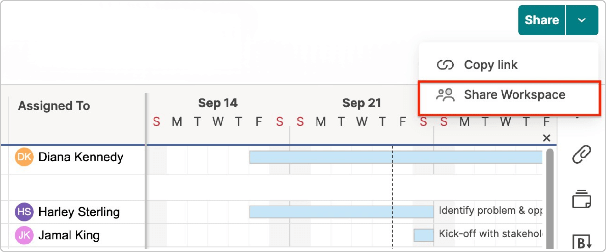 How to Create and Manage a Project Budget Share Workspace