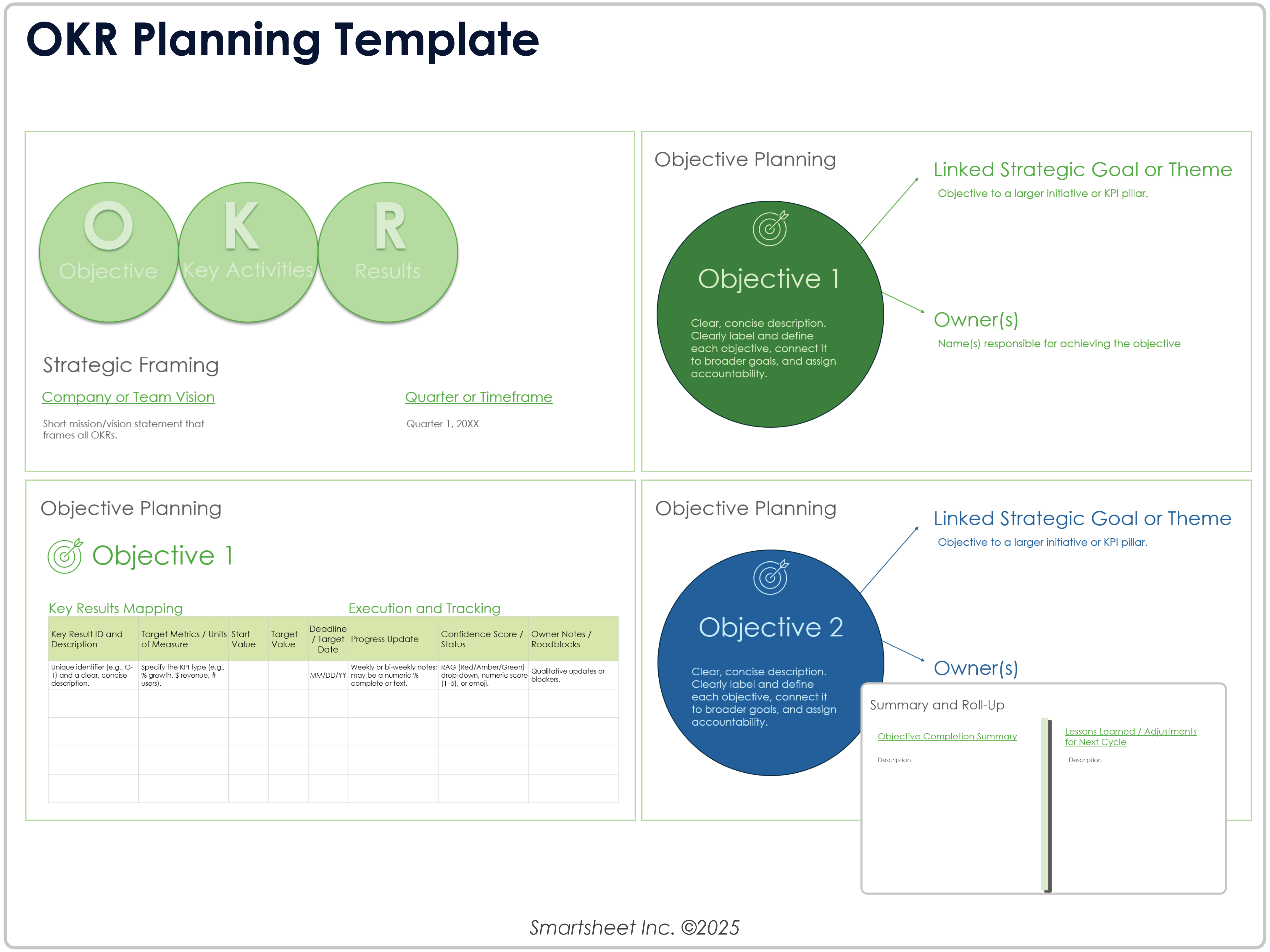 OKR Planning Template