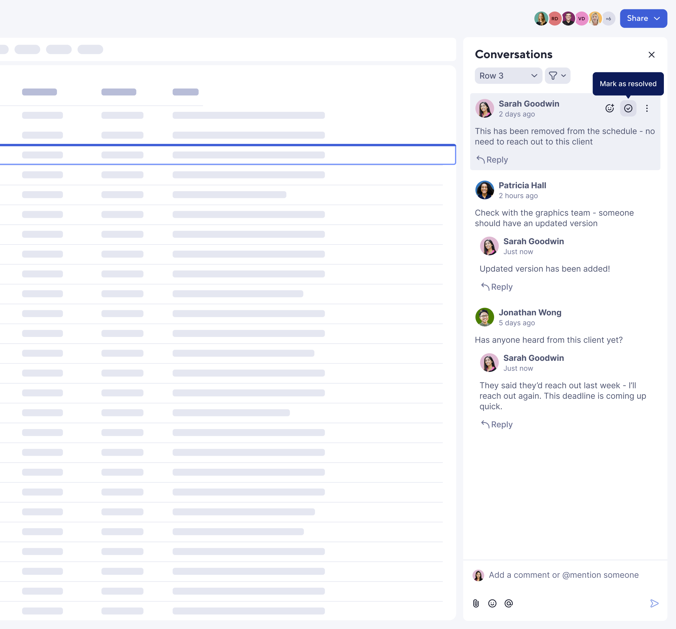 Comment Resolution now generally available