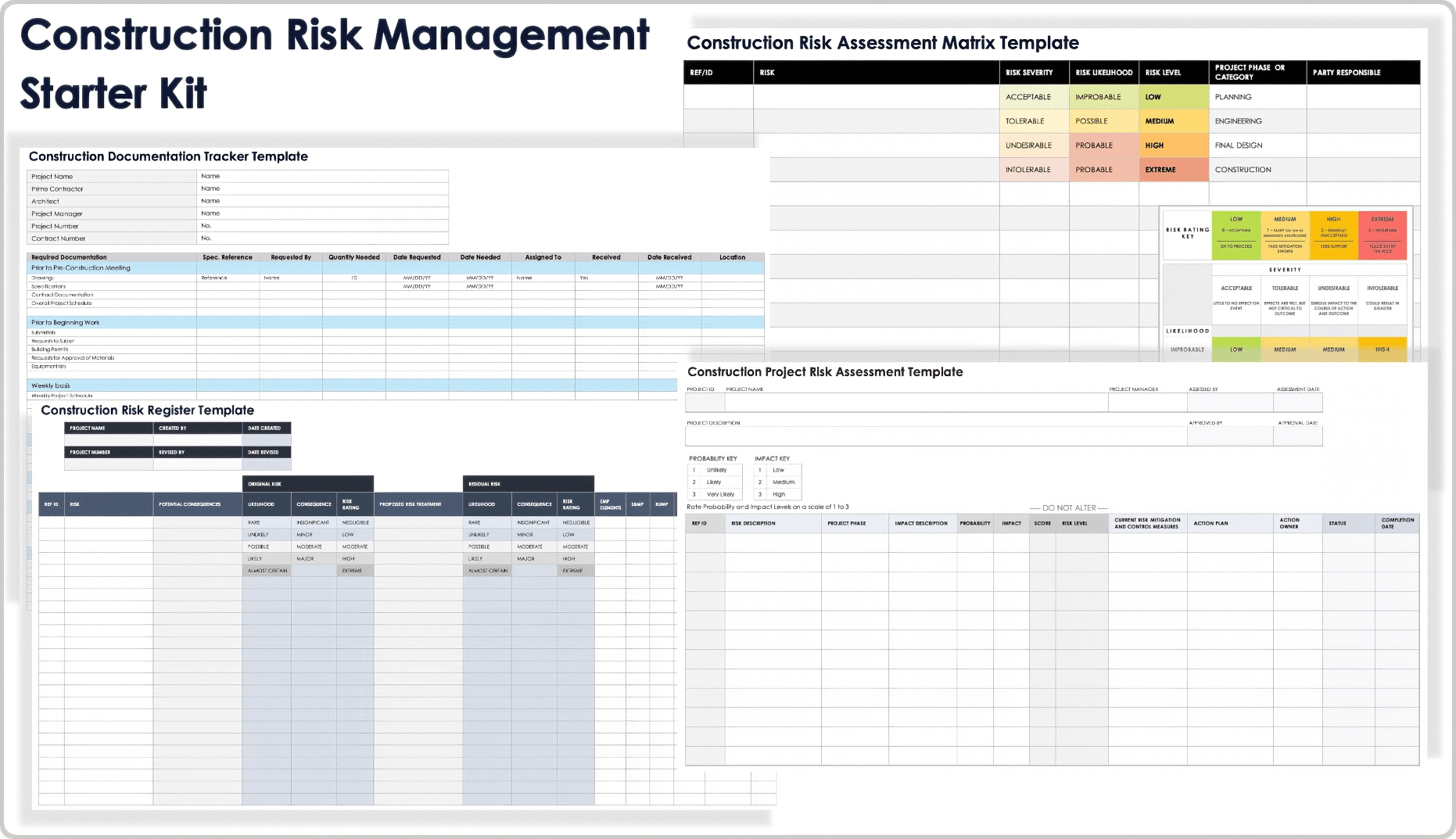 Construction Risk Management Starter Kit