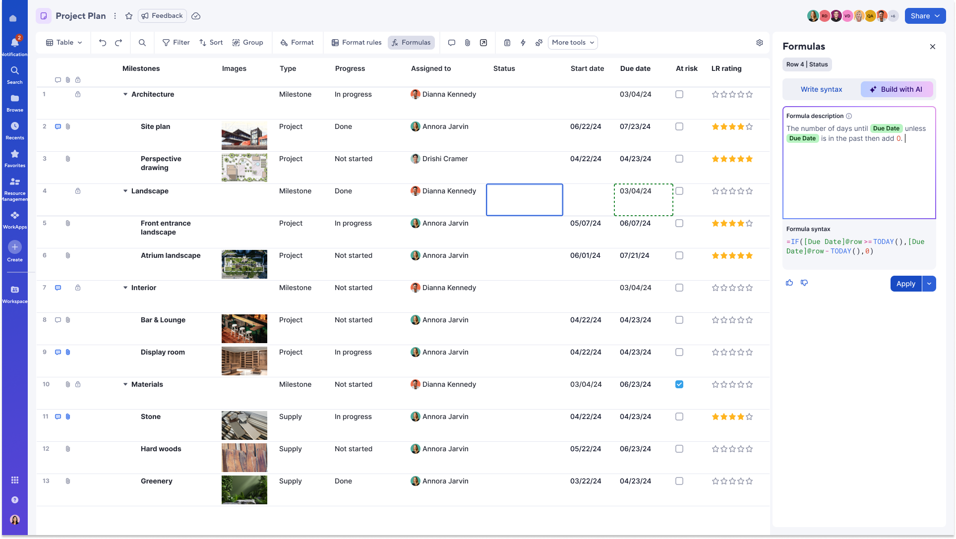 Generate formulas available in AU!