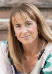 Woman smiling into the camera