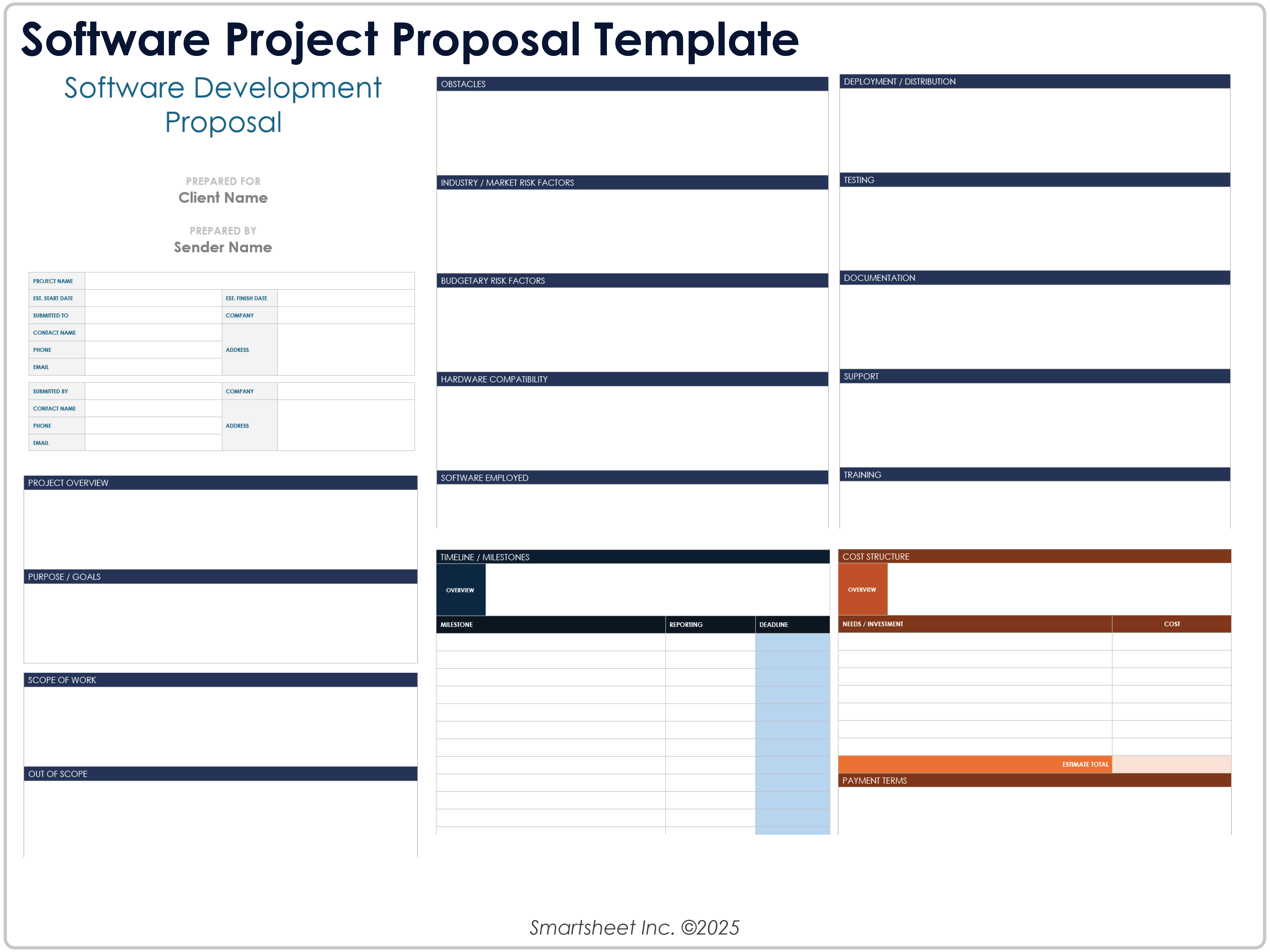 Software Project Proposal Template