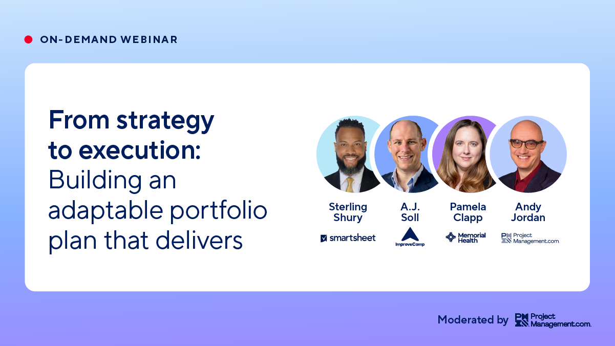 From strategy to execution: Building an adaptable portfolio plan that delivers