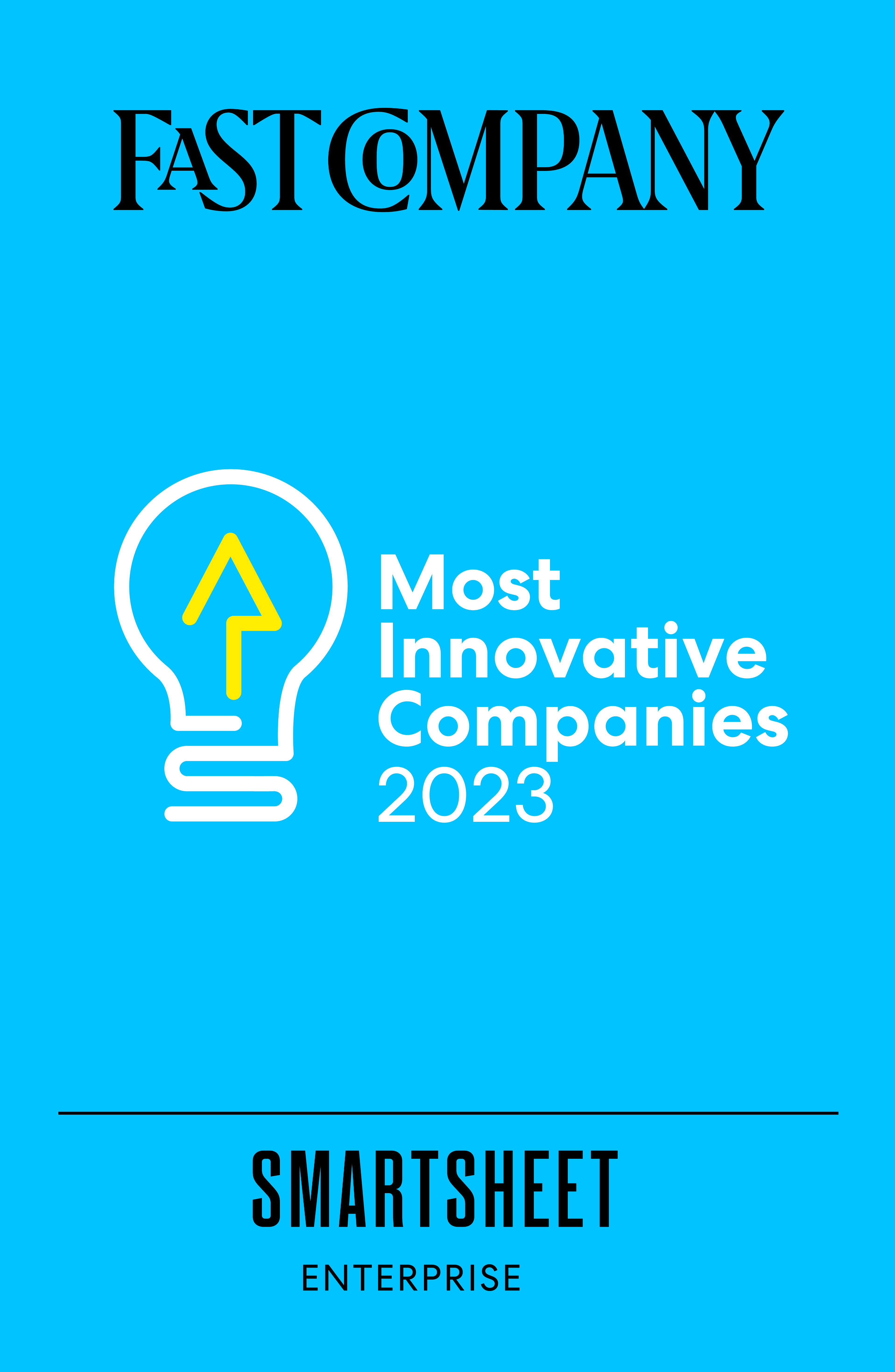 Smartsheet is named as one of Fast Company's 2023 most innovative companies